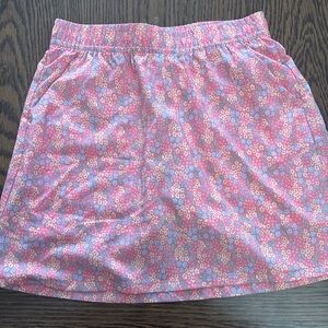 Pacific Trail orange and Blue Floral skort